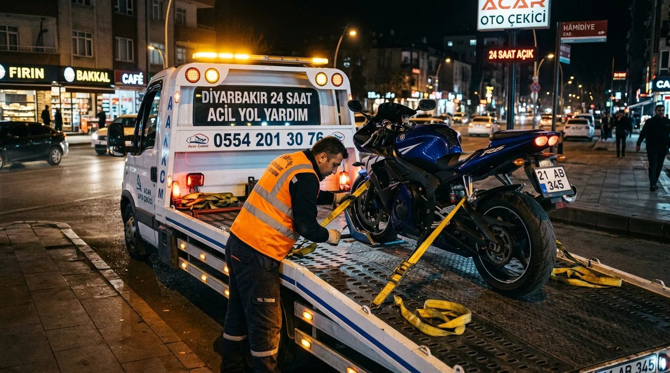 Motosiklet Çekici Hizmeti